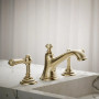 Kohler Artifacts® Lever Bathroom Sink Faucet Handles - Vibrant French Gold