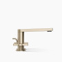 Kohler Composed® Widespread Bathroom Sink Faucet With Cross Handles, 1.2 Gpm - Vibrant Brushed Bronze