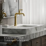 Kohler Artifacts® Gentleman's® Single-handle Bathroom Sink Faucet, 1.2 Gpm - Vibrant Brushed Moderne Brass