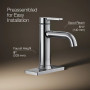 Kohler Venza® Single-handle Bathroom Sink Faucet, 1.2 Gpm - Polished Chrome