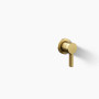 Kohler Components® Wall-mount Bathroom Sink Faucet Handle - Vibrant Brushed Moderne Brass