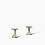 Kohler Occasion® Cross Bathroom Sink Faucet Handles - Vibrant Brushed Bronze