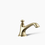 Kohler Artifacts® With Bell Design Bathroom Sink Faucet Spout With Bell Design, 1.2 Gpm - Vibrant French Gold