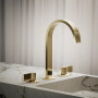 Kohler Components® Bathroom Sink Faucet Spout With Ribbon Design, 1.2 Gpm, Vibrant French Gold