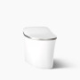 Kohler Eir® One-piece Elongated Smart Toilet, Dual-flush - White with Brushed Nickel
