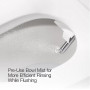 Kohler Eir® One-piece Elongated Smart Toilet, Dual-flush - White with Brushed Nickel