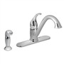 Moen Camerist Chrome One-Handle Low Arc Kitchen Faucet