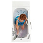 Ella's Bubbles Transfer26 Outward Swing Door Wheelchair Accessible Walk-In Tub 26″ x 52″ (66 x 132cm) Dual Drain Technology