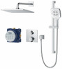 Grohe Rainshower GrohTherm 2-Handle Thermostatic Dual Function Shower Kit