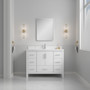 Royal Ultra 55 inch White Single Sink Bathroom Vanity  **New