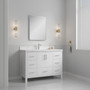 Royal Ultra 55 inch White Single Sink Bathroom Vanity  **New