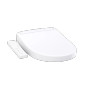 TOTO Washlet S2 round bidet seat in cotton white finish