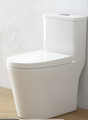 Crown Sona One-Piece Toilet, Dual-Flush Elongated Toilet (Soft Close Seat Included)