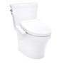 Toto Aquia® IV Arc Washlet®+ S2 Two-Piece Toilet - 1.28 GPF/0.9 GPF - Cotton