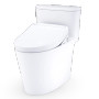 TOTO Aurora™ WASHLET®+ One-Piece Toilet - 1.28 GPF - Cotton