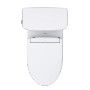 TOTO Glaston™ WASHLET®+ Two-Piece Toilet - 1.28 GPF - Cotton