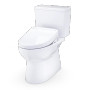 TOTO Glaston™ WASHLET®+ Two-Piece Toilet - 1.28 GPF - Cotton