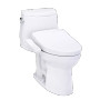 TOTO UltraMax® II WASHLET®+ S2 One-Piece Toilet - 1.28 GPF - Cotton