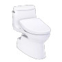 TOTO Carlyle® II WASHLET®+ S5 One-Piece Toilet - 1.28 GPF - Cotton