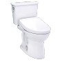 TOTO Drake® Transitional WASHLET®+ S5 Two-Piece Toilet - 1.28 GPF - Universal Height - Cotton
