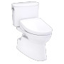 TOTO Vespin® II WASHLET®+ S5 Two-Piece Toilet - 1.28 GPF - Cotton
