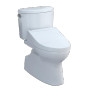TOTO Vespin® II WASHLET®+ C5 Two-Piece Toilet - 1.28 GPF - Cotton