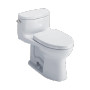 TOTO Supreme® II One-Piece Toilet, Elongated Bowl - 1.28 GPF - WASHLET+ Connection - Colonial White