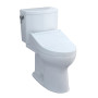 TOTO Drake® II 1G WASHLET®+ C5 Two-Piece Toilet - 1.0 GPF - Cotton