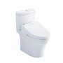 TOTO Aquia® IV 1G - WASHLET®+ C5 Two-Piece Toilet - 1.0 GPF & 0.8 GPF - Cotton