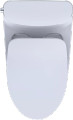 TOTO Nexus® 1G One-Piece Toilet, 1.0 GPF, Elongated Bowl - Slim Seat - Cotton