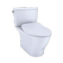 TOTO Nexus® Two-Piece Toilet, 1.28 GPF, Elongated Bowl - Slim Seat - Cotton