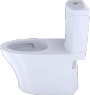 TOTO Aquia® IV 1G Toilet - 1.0 GPF & 0.8 GPF, Elongated Bowl - WASHLET+ Connection - Slim Seat - Cotton