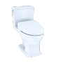 TOTO Connelly - WASHLET®+ S550e Two-Piece Toilet - 1.28 GPF & 0.9 GPF - Cotton