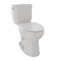 TOTO Entrada™ Close Coupled Elongated Toilet 1.28GPF - Sedona Beige