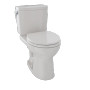 TOTO Drake® II Two-Piece Toilet, Round Bowl, 1.0 GPF - Sedona Beige