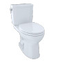TOTO Drake® II 1G Two-Piece Toilet, Elongated Bowl, 1.0 GPF - Cotton