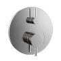 TOTO Pressure Balance Valve with Diverter Trim - Round - Polished Chrome