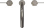 TOTO GF Three-hole Roman Tub Filler Trim - Lever Handles - Brushed Nickel