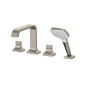 TOTO GC Four-hole Roman Tub Filler Trim - Brushed Nickel