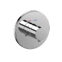 TOTO Thermostatic Mixing Valve Trim - Round - Polished Chrome