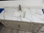 Royal Pearl 60 inch Linen Beige  Single Sink Bathroom Vanity * New Model