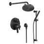 Delta Trinsic Thermostatic Shower System with Shower Head and Shower Arm - Includes Rough-In - Matte Black