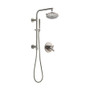 Delta Trinsic Pressure Balanced Shower System with Shower Head, Hand Shower, Slide Bar, Hose, and Valve Trim - Brilliance Stainless