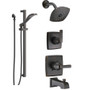 Delta Monitor 14 Series Single Function Pressure Balanced Tub and Shower System - Includes Rough-In Valves -  Venetian Bronze