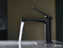 Royal Valencia Single Handle Lavatory Faucet in Matte Black