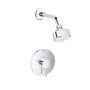 Grohe Essence Shower Only Package with 1.75 GPM Multi Function Shower Head - Valve Included