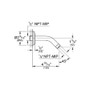Grohe Eurocube Pressure Balanced Tub and Shower Package with Multi-Function Shower Head and Diverter Tub Spout - Rough-In Valve Included