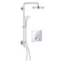 Grohe SmartControl Shower System with Shower System and Valve Trim