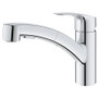 Grohe Eurosmart 1.75 GPM Single Hole Pull Out Kitchen Faucet