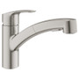 Grohe Eurosmart 1.75 GPM Single Hole Pull Out Kitchen Faucet